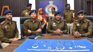 नौकरानी ने घर से चुराए 20 लाख के कीमती जेवरात, आरोपी सहित जेवरात भी बरामद