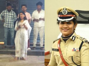 आधी रात आम महिला बन सड़कों में घूमीं पुलिस कमिश्नर, ४० मनचलों ने घेरा